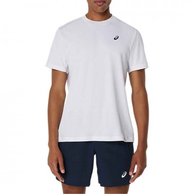 ASICS COURT SS TEE M 2041A339 100 ΛΕΥΚΟ