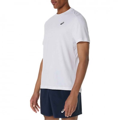 ASICS COURT SS TEE M 2041A339 100 ΛΕΥΚΟ