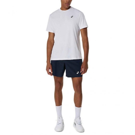 ASICS COURT SS TEE M 2041A339 100 ΛΕΥΚΟ
