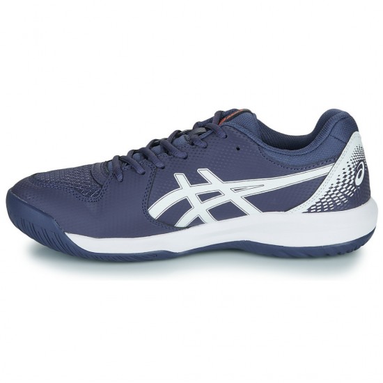 ASICS GEL-DEDICATE 8 1041A408 500 ΜΠΛΕ ΛΕΥΚΟ