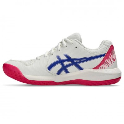 ASICS GEL-DEDICATE 8 1042A237 105 ΛΕΥΚΟ ΦΟΥΞΙΑ
