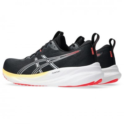 ASICS GEL PULSE 16 1011B962 004 ΜΑΥΡΟ ΠΟΡΤΟΚΑΛΙ