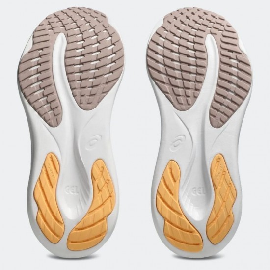 ASICS GEL PULSE 16 1012B755 101 ΛΕΥΚΟ ΚΑΦΕ