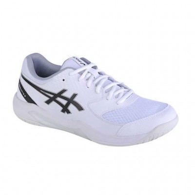 ASICS GEL-DEDICATE 8 1041A408 101 ΛΕΥΚΟ ΜΑΥΡΟ