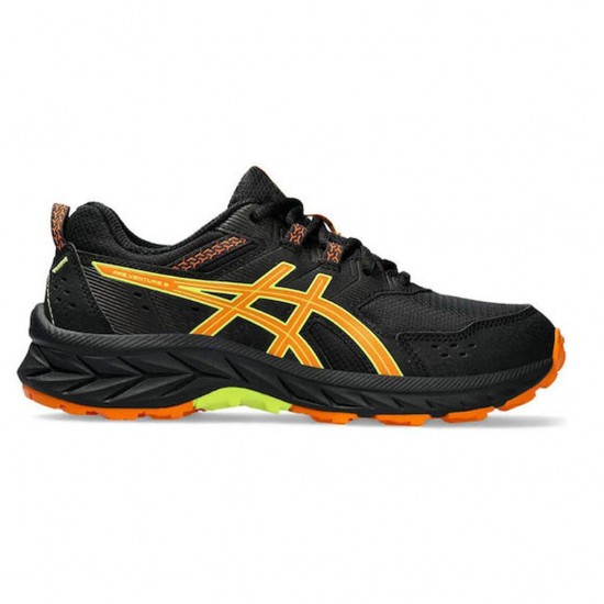 ASICS PRE VENTURE 9 GS 1014A276 002GS ΜΑΥΡΟ ΠΟΡΤΟΚΑΛΙ