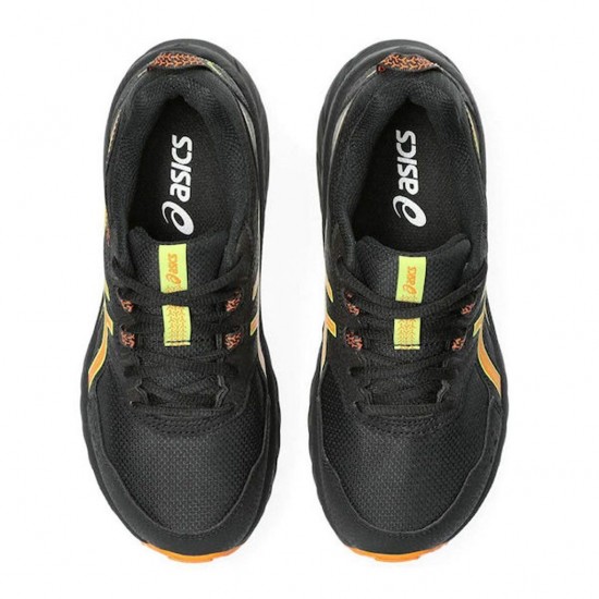 ASICS PRE VENTURE 9 GS 1014A276 002GS ΜΑΥΡΟ ΠΟΡΤΟΚΑΛΙ