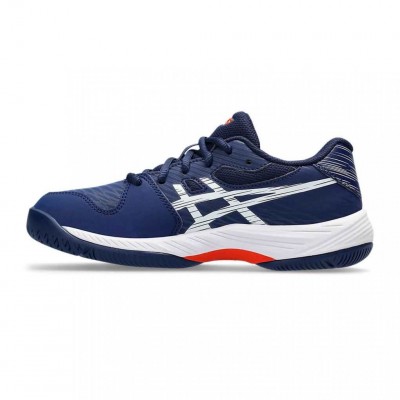 ASICS GEL GAME 9 GS 1044A052 403 ΜΠΛΕ ΛΕΥΚΟ