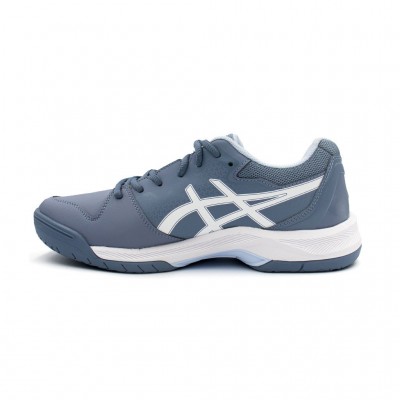 ASICS GEL DEDICATE 7 1041A223 401 ΓΚΡΙ ΛΑΙΜ