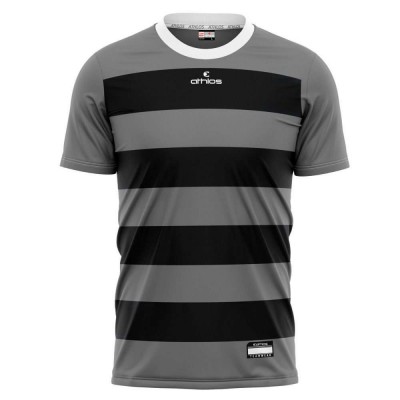 ΦΑΝΕΛΑ ΠΟΔΟΣΦΑΙΡΟΥ ΨΗΦΙΑΚΗ STRIPES ΓΚΡΙ ΜΑΥΡΟ 2651