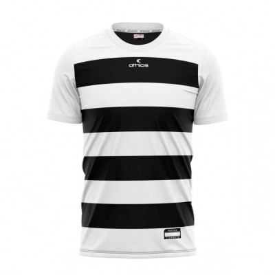 ΦΑΝΕΛΑ ΠΟΔΟΣΦΑΙΡΟΥ ΨΗΦΙΑΚΗ STRIPES ΛΕΥΚΟ ΜΑΥΡΟ 2651