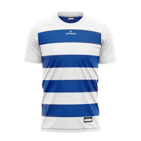 ΦΑΝΕΛΑ ΠΟΔΟΣΦΑΙΡΟΥ ΨΗΦΙΑΚΗ STRIPES ΛΕΥΚΟ ΡΟΥΑ  2651