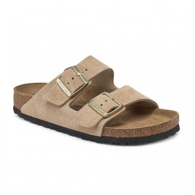 ΒIRKENSTOCK LEATHER ARIZONA LEVE SANDCASTLE 1029260 ΜΠΕΖ