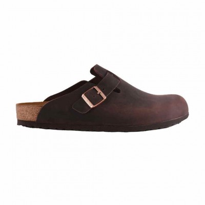 BIRKENSTOCK BOSTON OILED LEATHER 0860131 ΚΑΦΕ