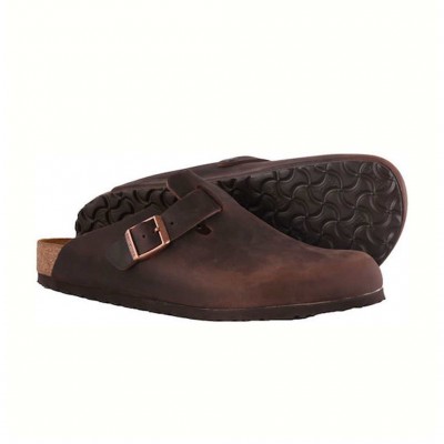 BIRKENSTOCK BOSTON OILED LEATHER 0860131 ΚΑΦΕ