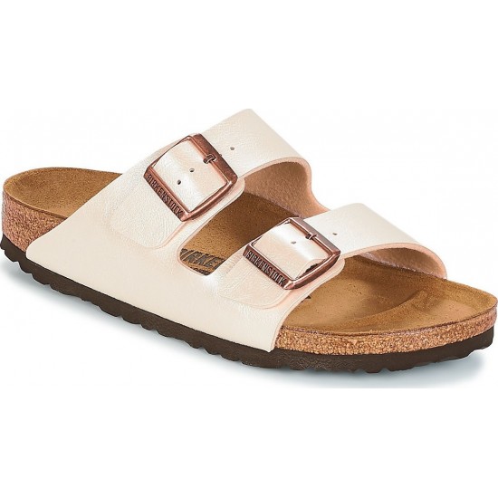 BIRKENSTOCK SYNTHETICS ARIZONA BF GRACEFUL PEARL 1009921 ΛΕΥΚΟ