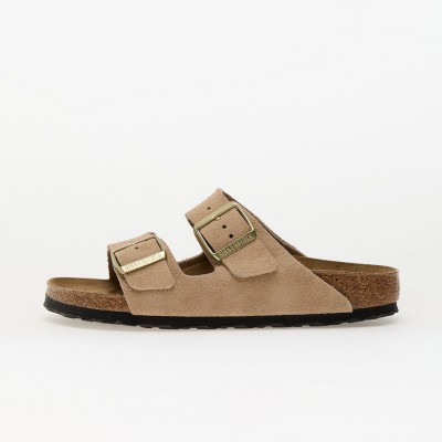 ΒIRKENSTOCK LEATHER ARIZONA LEVE SANDCASTLE 1029260 ΜΠΕΖ