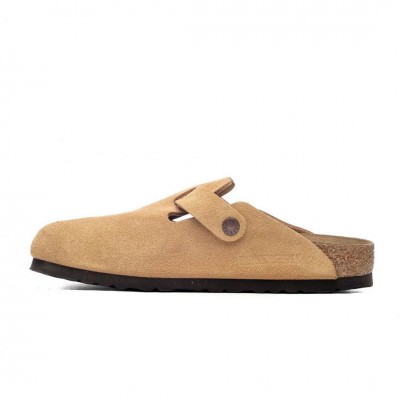 BIRKENSTOCK BOSTON LEVE LATTE 1026164 ΜΠΕΖ