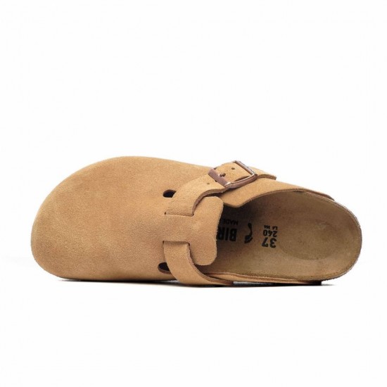BIRKENSTOCK BOSTON LEVE LATTE 1026164 ΜΠΕΖ