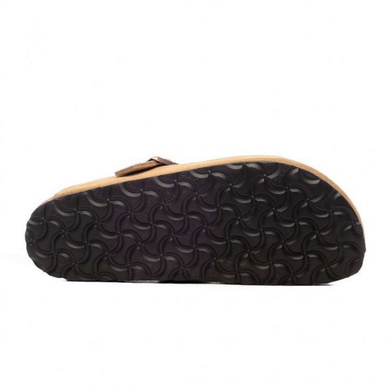 BIRKENSTOCK BOSTON LEVE LATTE 1026164 ΜΠΕΖ