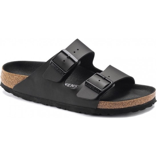 BIRKENSTOCK ARIZONA BIRKO-FLOR 1019069 ΜΑΥΡΟ