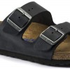 BIRKENSTOCK ARIZONA LEATHER 752481 ΜΑΥΡΟ