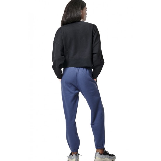 BODY ACTION HIGH WAIST PANTS 021442 ΜΠΛΕ 