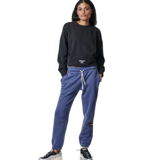 BODY ACTION HIGH WAIST PANTS 021442 ΜΠΛΕ 