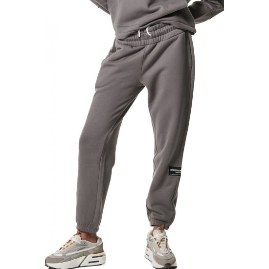 BODY ACTION HIGH WAIST PANTS 021442 ΓΚΡΙ 