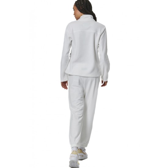 BODY ACTION FRENCE TERRY JOGGERS 021536 01 ΛΕΥΚΟ 