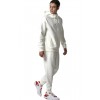 BODY ACTION TECH FLEECE ΠΑΝΤΕΛΟΝΙ 023440 01 ΛΕΥΚΟ 