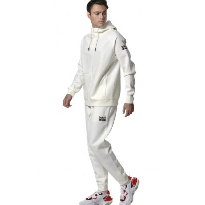 BODY ACTION TECH FLEECE ΠΑΝΤΕΛΟΝΙ 023440 01 ΛΕΥΚΟ 