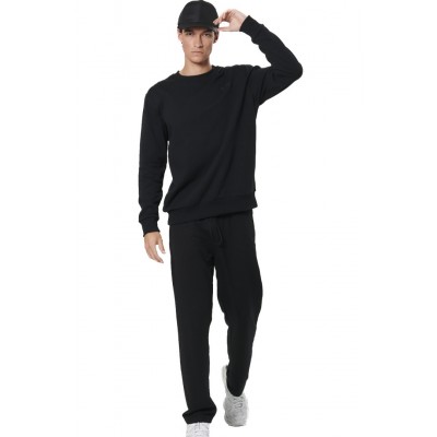 BODY ACTION ESSENTIAL PANTS 023529 01 ΜΑΥΡΟ