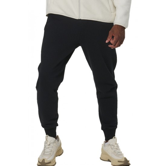 BODY ACTION FLEECE SPORTSTYLE JOGGERS 023530 01 ΜΑΥΡΟ 