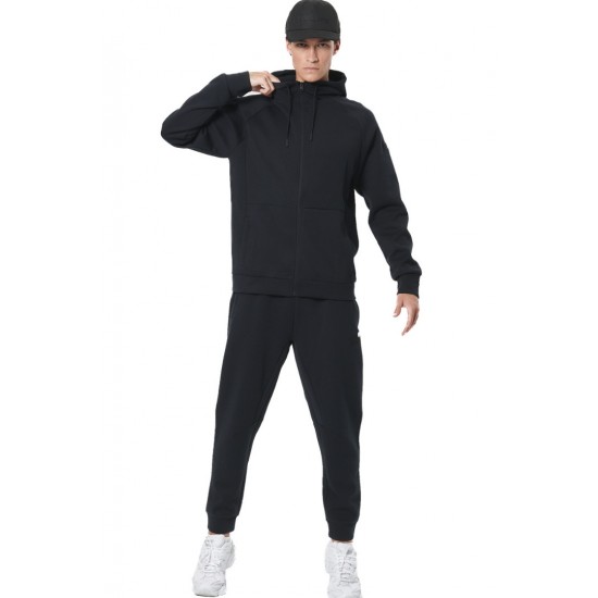 BODY ACTION SPORT GYM TECH JOGGERS 023532 01 ΜΑΥΡΟ 
