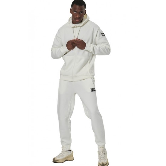 BODY ACTION SPORT GYM TECH JOGGERS 023532 01 ΛΕΥΚΟ 