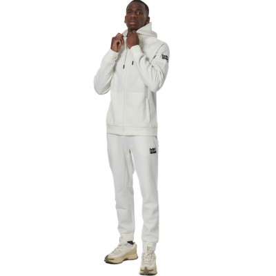 BODY ACTION SPORT GYM TECH JOGGERS 023532 01 ΛΕΥΚΟ 