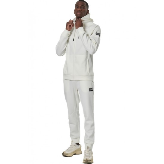 BODY ACTION SPORT GYM TECH JOGGERS 023532 01 ΛΕΥΚΟ 