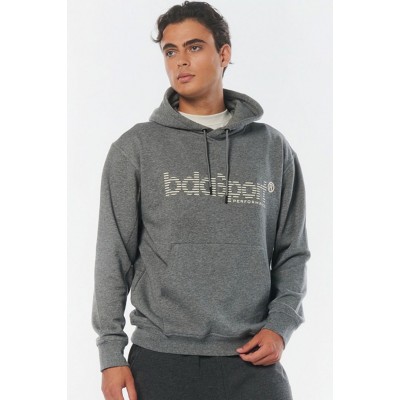 BODY ACTION SPORTSTYLE HOODIE 063215 01 ΓΚΡΙ