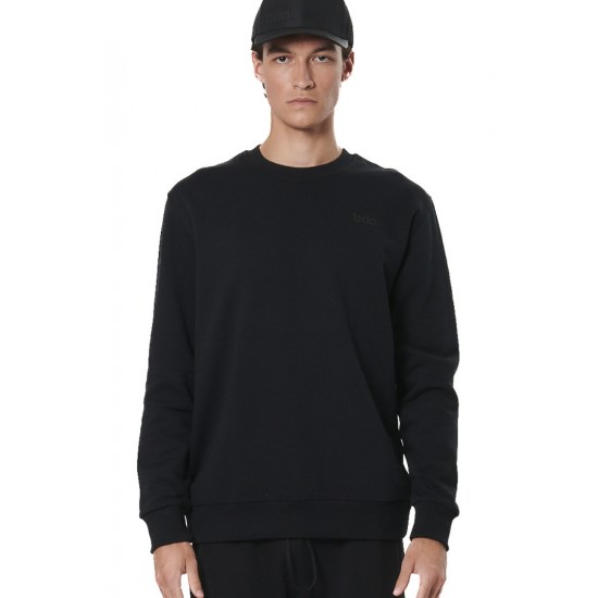 BODY ACTION SWEATSHIRT 063510 01 ΜΑΥΡΟ 