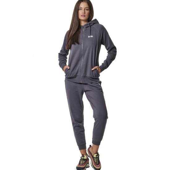 BODY ACTION FLEECE FULL ZIP HOODIE 071421 01 ΠΕΡΛΑ 