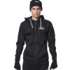 BODY ACTION FULL ZIPP HOODIE 073416 01 ΜΑΥΡΟ 