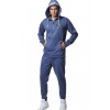 BODY ACTION FULL ZIPP HOODIE 073416 01 ΜΠΛΕ 