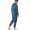 BODY ACTION FULL ZIP HOODIE 073419 01 ΜΠΛΕ 