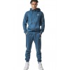 BODY ACTION FULL ZIP HOODIE 073419 01 ΜΠΛΕ 