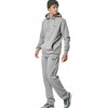 BODY ACTION FULL ZIP HOODIE 073419 01 ΓΚΡΙ 