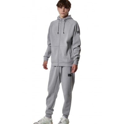 BODY ACTION TECH FLEECE ΖΑΚΕΤΑ ΜΕ ΚΟΥΚΟΥΛΑ 073420 01 ΑΣΗΜΙ ΓΚΡΙ 