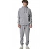 BODY ACTION TECH FLEECE ΖΑΚΕΤΑ ΜΕ ΚΟΥΚΟΥΛΑ 073420 01 ΑΣΗΜΙ ΓΚΡΙ 