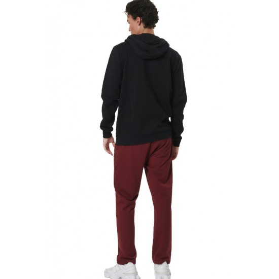 BODY ACTION FULL ZIP HOODIE 073520 01 ΜΑΥΡΟ 