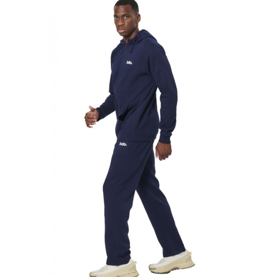 BODY ACTION FULL ZIP HOODIE 073520 01 ΜΠΛΕ 