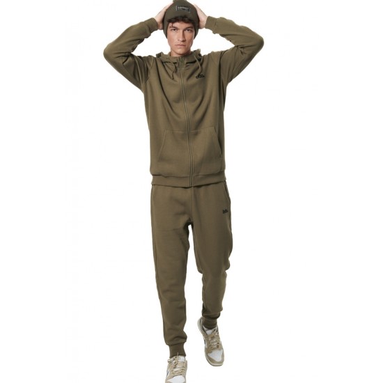 BODY ACTION FULL ZIP HOODIE 073520 01 ΧΑΚΙ 